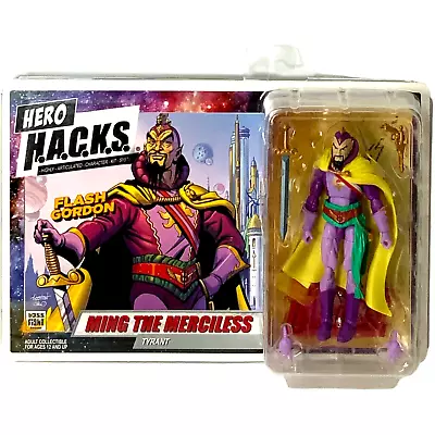 HERO H.A.C.K.S. Ming The Merciless 4.5” Action Figure Flash Gordon Boss Fight • $24.99