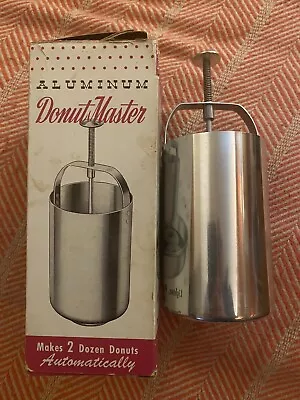 Vintage Donut Master Aluminum Donut Maker With Box • $9.99