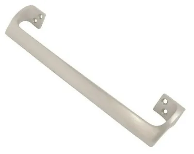 Cranked Oval Grip Door Pull Handles 225mm Or 300mm 9  Or 12  - Brass Or Chrome • £8.69