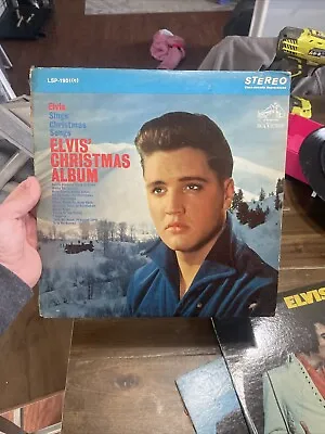 Elvis Presley - Elvis' Christmas Album - 1964 DG Shaded Dog Labels LSP-1951 • $15