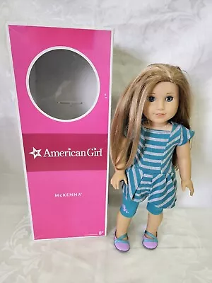 2011 2012 2013 18  American Girl Doll McKenna Brooks W/Box Displayed Gymnastics • $89.99