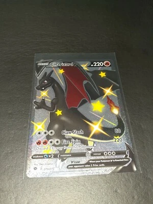 $199.99 • Buy Pokemon Shiny Charizard V Champions Path 079/073 Mint Condition 