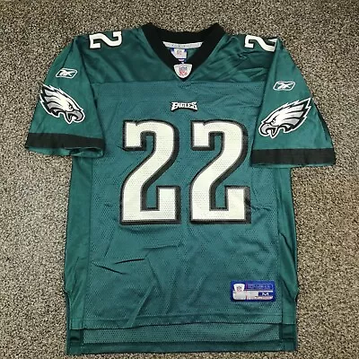 Vintage Philadelphia Eagles Duce Staley Jersey Reebok Green Mens Medium • $59.99