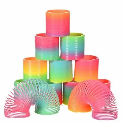 Set Of 12 Rainbow Springs Kids Toys For Boys And Girls Children Stocking Fillers • £13.99