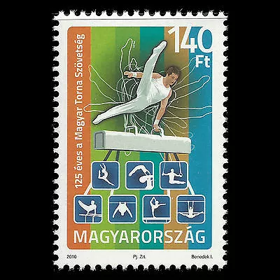 Hungary 2010 - 125th Anniv Of The Hungarian Gymnastics Federation - Sc 4175 MNH • $1.40