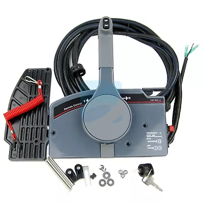$209.99 • Buy Boat Remote Control Box Push Throttle Control For YAMAHA 703 Outboard 10Pin Core