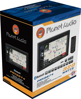 New 2006-Up Volvo XC90 Planet Audio PNV9674 6.2  Touchscreen Navigation BT • $599.99
