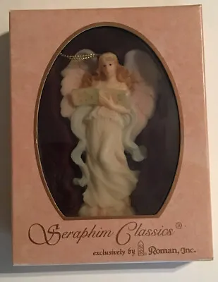 1997 Vtg Seraphim Classics Melody Heavens Song Angel Ornament Roman Inc. 78130 • $9.99