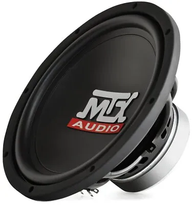 Mtx Audio 10  300W Car Power 84.9 DB 4 OHM Single Voice Coil Subwoofer (Used) • $47.46