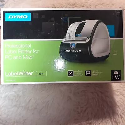 DYMO LabelWriter 450 (Model 1750110) Thermal Label Printer  - Black/Silver NOB • $325