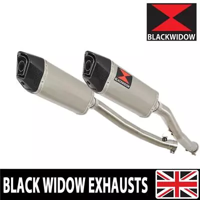 ZZR 1400 ZX14 Ninja 2008-2011 4-2 Exhaust Silencers End Cans SC30H • £429.99
