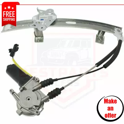 Power Window Regulator W/ Motor Front Right Side For 91-96 Mitsubishi 3000GT • $140.99