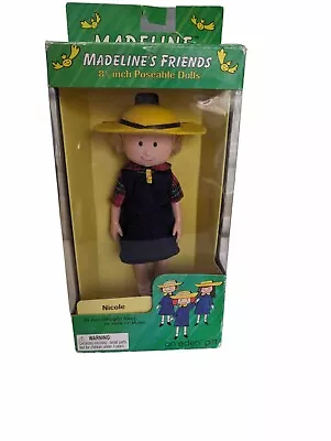 Vintage 1998 Eden Madeline's Friends Nicole Retired Posable Doll New Unopened • $80