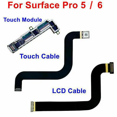 For Surface Pro5 1796 Pro6 1809 LCD Touch Screen Digitizer Flex Cable Module GTH • $10.98