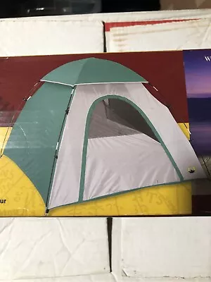 Stansport 2 Man Dome Tent With Rainfly -  5'6 X6'6 X43 H  (KVSPM2466R1119) • $29.95