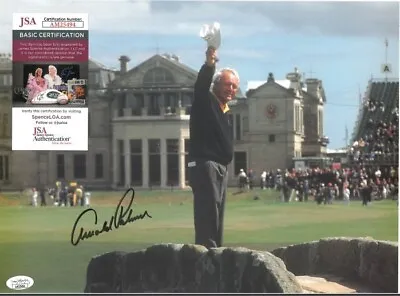 Arnold Palmer Autographed -  Farewell To Saint Andrews  Picture - JSA Certified  • $200