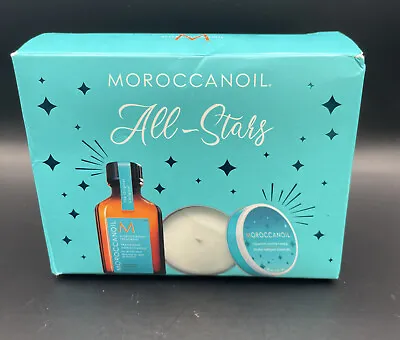 Moroccanoil - All-Stars Pack! Treatment .85 Oz & Signature Scented Candle In-Box • $21.25