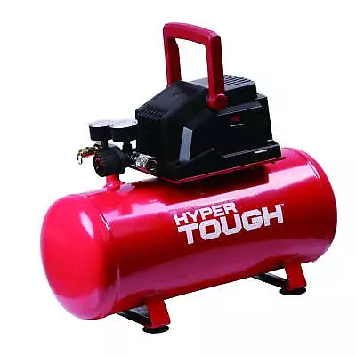 Hyper Tough 3 Gallon Oil Free Portable Air Compressor 100PSI Red • $106.40