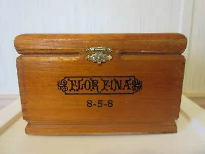 CIGAR BOX A. FUENTE FLOR FINA 8-5-8 IMPORTED Collectible Empty NICE ONE!! • $5