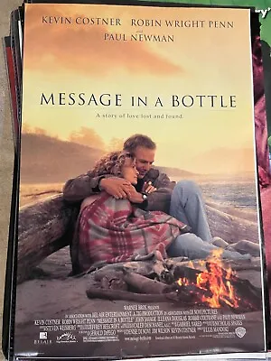 MESSAGE IN A BOTTLE Original 27  X 40  DS/Rolled Movie Poster - 1999 • $1