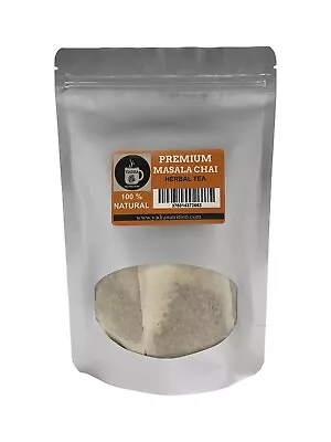 Masala Chai 30 Tea Bags - Cinnamon Ginger Cardamom Black Tea Allspice • $9.99