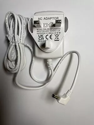 £11.99 • Buy White 6V AC-DC Adaptor Power Supply Charger For 600mA/500mA/400mA