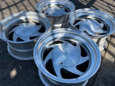 $395 • Buy 15 Vintage Wheels Rims Alloy Mag American Racing Blade Saw Cookie Cutter