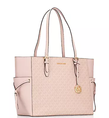 Michael Kors Gilly Large Drawstring Travel Tote Shoulder Bag  Pink Blush • $139