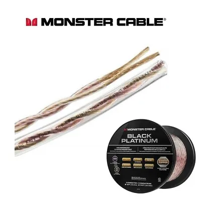 Monster Performance Pure OFC 14 AWG Speaker Cable Unterminated - 16ft / 5m • $18.95