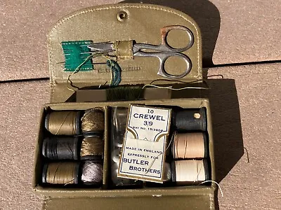 WW2 US Army Military Sewing Uniform Clothing Repair Kit Field Gear • $99.99