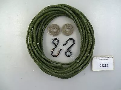 High Quality Braided Green Flaxcord For French Morbier Comtoise Or Lantern Clock • $31.50