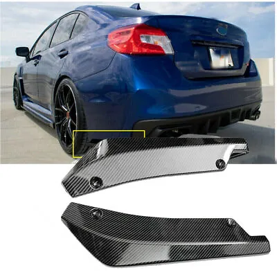 For Subaru WRX STI Rear Spats Splitter Bumper Lip Diffuser Canards Spoiler USA • $14.99