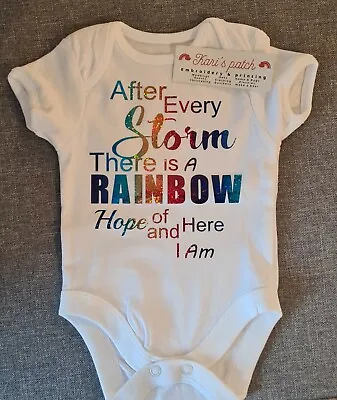 🌟 Rainbow After The Storm Hospital Bag 1st Photo Coming Home Outfit • £5.50