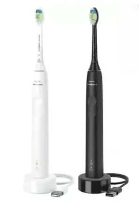 Philips Sonicare 3100 Range Black And White Bundle Pack Toothbrush NEW • $148