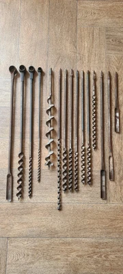£60 • Buy Vintage Auger Hand Drill Bits
