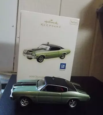 Vintage Hallmark 2008 Classic Am. Car 1970 Chevy Chevelle SS 18th. NOS Boxed • $17.99