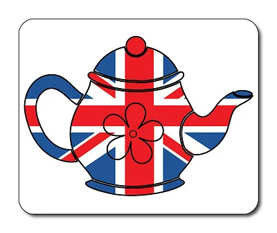 Best Of British Teapot Mouse Mat - Union Jack Flag • £6.99