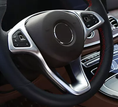 For Mercedes-Benz Vito Interior Steering Wheel Decorative Frame Cover 2014-2021 • $22.80