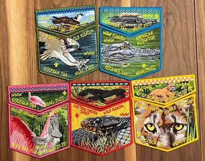 2022 NOAC Osceola Lodge 564 10-Piece Flap Set Southwest Florida Council OA BSA • $165