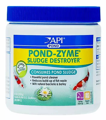 API Pond 146 Pond Zyme Sludge Destroyer 8-oz. - Quantity 1 • $31.98