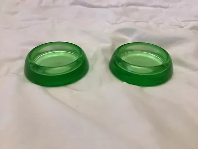 Green Uranium Glass Furniture Slides • $9