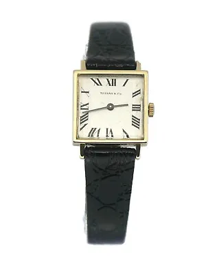 Tiffany & Co Vintage 14K Yellow Gold Watch • $800