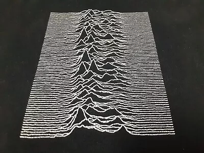 VTG Y2K 2002 Joy Division Unknown Pleasures Album Art Rock Band T Shirt X-Large • $14.99