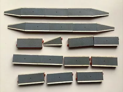 40+ Piece Bundle N Gauge Hornby Plaster Platform And Bridge Bundle New And Used • £9.99