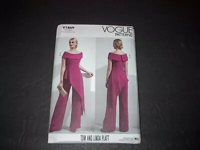 Vogue Pattern 1869 Misses' Tom / Linda Platt Designer Top / Pants  16~24  Uncut • $11.75