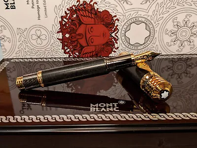 MONTBLANC Patron Of Art Homage To Hadrian Limited Edition 4810 Fountain Pen • $2599