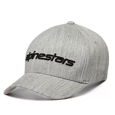 Alpinestars Linear Hat/Cap - Grey Heather/Black • $27.50