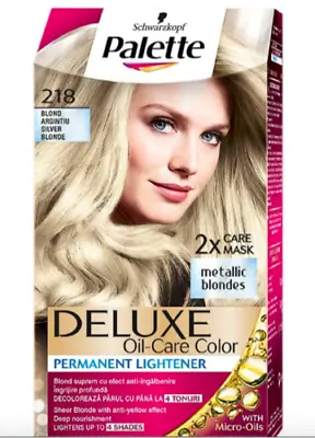 Palette Deluxe Color Creme Hair Oil Care Color Permanent Hair Dye • £8.59