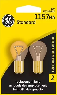 $9.24 • Buy Ge Miniature Lamps Bulb No. 1157na-Bp 12 V Amber 2 / Carded