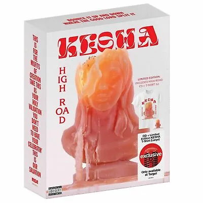 £26.46 • Buy Kesha High Road CD With Target Exclusive T Shirt Bundle Ke$ha